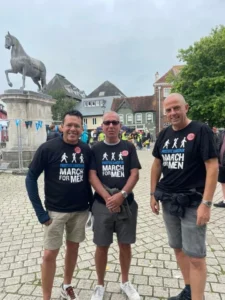 March for men with kev