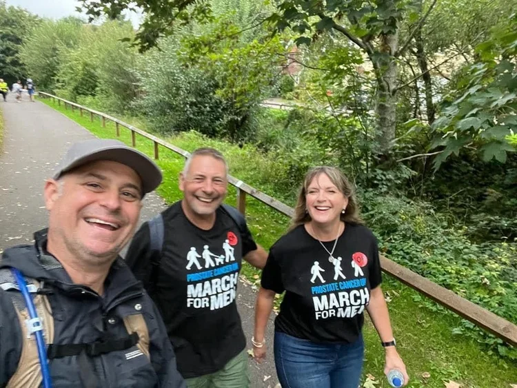 March for men with kev